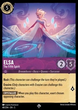 Elsa - Der fünfte Geist 5SSK-48 Super Rare Near Mint Deutsch Foil