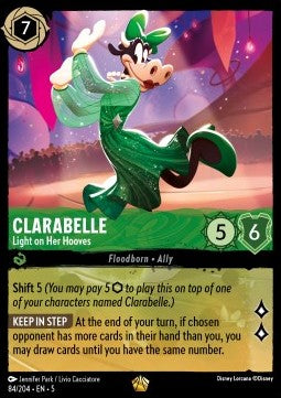 Klarabella - Mit leichten Hufen 5SSK-84 Legendary Near Mint Deutsch Foil
