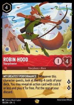 Robin Hood - Scharfschütze (V.1) 5SSK-118 Legendary Near Mint Deutsch