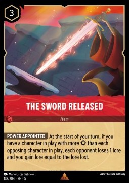 The Sword Released 5SSK-133 Rare Excellent Englisch Foil