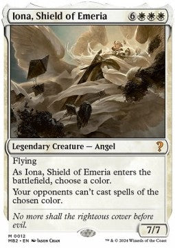 Iona, Shield of Emeria MB2-12 Mythic Excellent Englisch