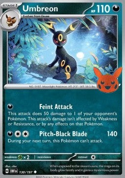 Umbreon BOO24-OBF 130 Promo Excellent Englisch