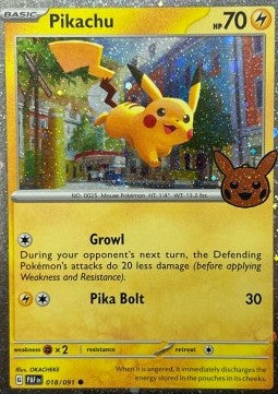 Pikachu BOO24-PAF 018 Promo Good Englisch