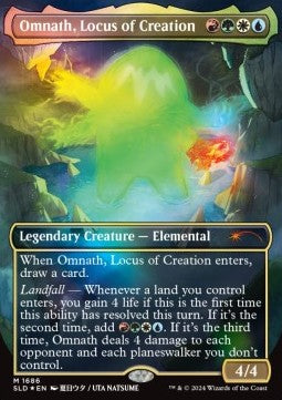 Omnath, Locus of Creation SLD-1686 Mythic Near Mint Englisch Foil