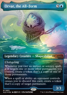 Orvar, the All-Form SLD-1683 Mythic Excellent Englisch Foil