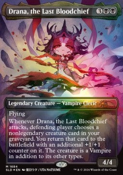 Drana, the Last Bloodchief SLD-1684 Mythic Near Mint Englisch Foil