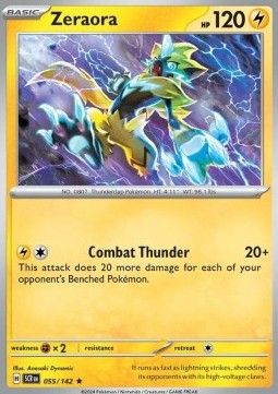 Zeraora SCR-055 Rare Near Mint Deutsch