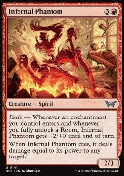 Infernal Phantom DSK-141 Uncommon Near Mint Englisch