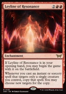 Leyline of Resonance DSK-143 Rare Near Mint Englisch