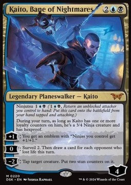 Kaito, Bane of Nightmares DSK-220 Mythic Excellent Englisch