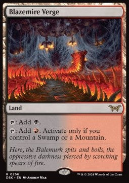 Blazemire Verge DSK-256 Rare Excellent Englisch Foil