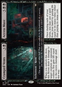 Cramped Vents // Access Maze // Cramped Vents // Access Maze DSC-17 Rare Near Mint Deutsch