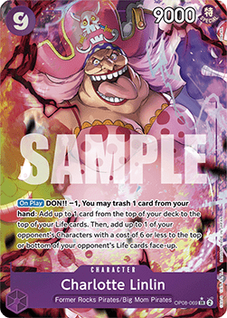 Charlotte Linlin (OP08-069) (V.2) OP08 Alternate Art Near Mint Englisch