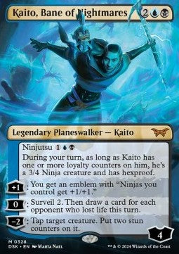 Kaito, Bane of Nightmares XDSK-328 Mythic Near Mint Englisch