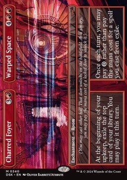 Charred Foyer // Warped Space XDSK-340 Mythic Near Mint Englisch