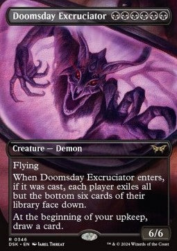 Doomsday Excruciator XDSK-346 Rare Good Englisch Foil