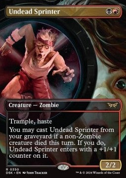 Undead Sprinter XDSK-350 Rare Near Mint Englisch
