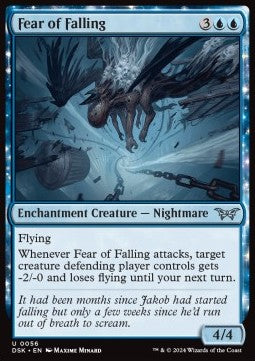 Fear of Falling DSK-56 Uncommon Near Mint Englisch
