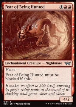 Fear of Being Hunted DSK-134 Uncommon Near Mint Englisch