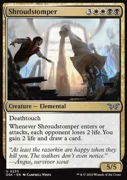 Shroudstomper DSK-233 Uncommon Near Mint Englisch Foil