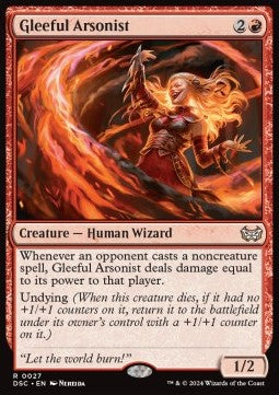Gleeful Arsonist DSC-27 Rare Near Mint Englisch