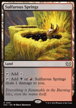 Sulfurous Springs DSC-301 Rare Excellent Englisch