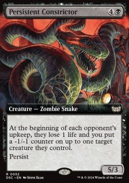 Persistent Constrictor XDSC-52 Rare Near Mint Englisch