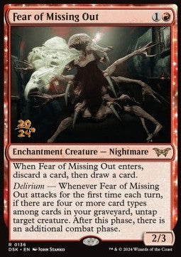 Fear of Missing Out PDSK-136 Rare Excellent Englisch Foil