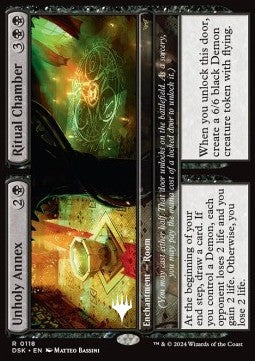 Unholy Annex // Ritual Chamber PDSK-118 Rare Excellent Englisch Foil
