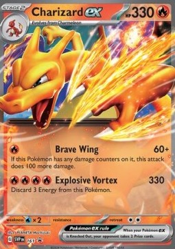 Charizard ex SVP-161 Promo Excellent Englisch