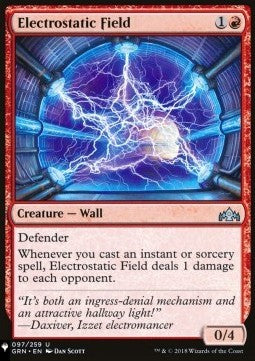 Electrostatic Field MB2R- Uncommon Near Mint Englisch