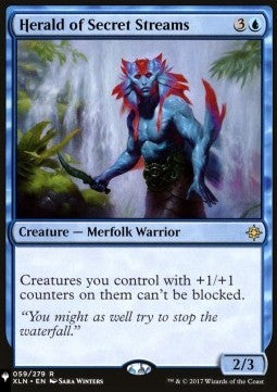 Herald of Secret Streams MB2R- Rare Near Mint Englisch