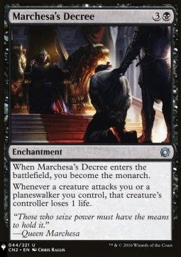 Marchesa's Decree MB2R- Uncommon Near Mint Englisch