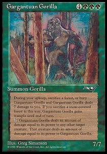 Gargantuan Gorilla ALL- Rare Good Englisch