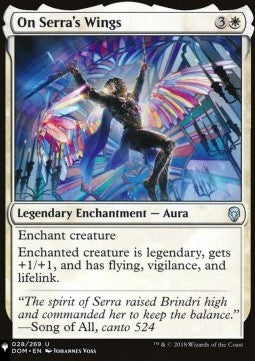 On Serra's Wings MB2R- Uncommon Near Mint Englisch