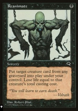 Reanimate MB2R- Uncommon Near Mint Englisch