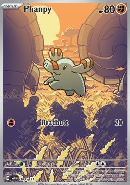 Phanpy SSP-205 Illustration Rare Light Played Deutsch