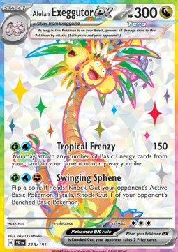 Alola-Kokowei ex SSP-225 Ultra Rare Near Mint Deutsch