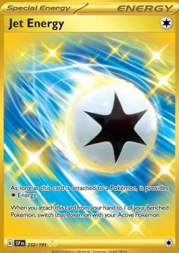 Jet-Energie SSP-252 Secret Rare Excellent Deutsch