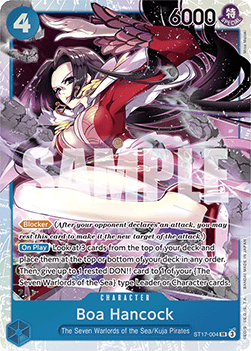 Boa Hancock (ST17-004) ST-17 Super Rare Near Mint Englisch