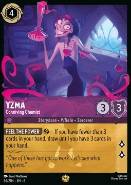 Yzma - Conniving Chemist 6AZS-56 Legendary Near Mint Englisch
