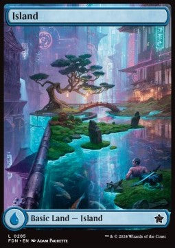 Island XFDN-285 Land Near Mint Englisch Foil