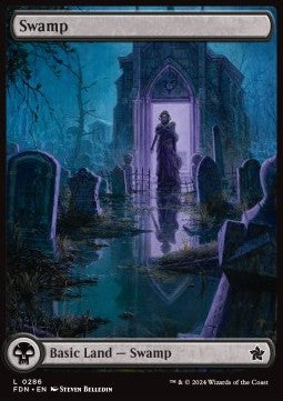 Swamp XFDN-286 Land Near Mint Englisch Foil