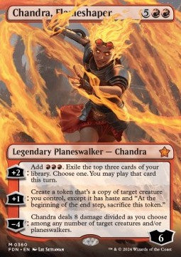 Chandra, Flameshaper XFDN-360 Mythic Near Mint Englisch Foil