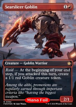 Searslicer Goblin XFDN-394 Rare Near Mint Englisch Foil