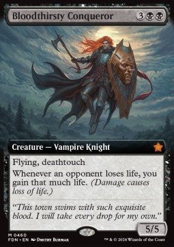 Bloodthirsty Conqueror XFDN-460 Mythic Near Mint Englisch