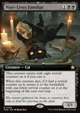 Nine-Lives Familiar XFDN-462 Rare Near Mint Englisch