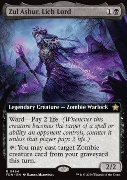 Zul Ashur, Lich Lord XFDN-464 Rare Near Mint Englisch