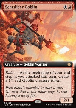 Searslicer Goblin XFDN-468 Rare Near Mint Englisch Foil
