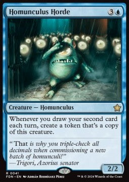 Homunkulus-Horde FDN-41 Rare Near Mint Deutsch
